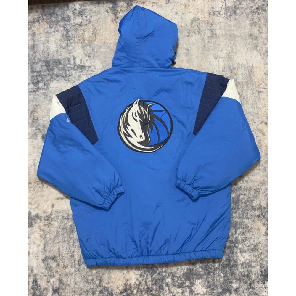 Dallas Maverick Adidas Puffer Jacket Size XL